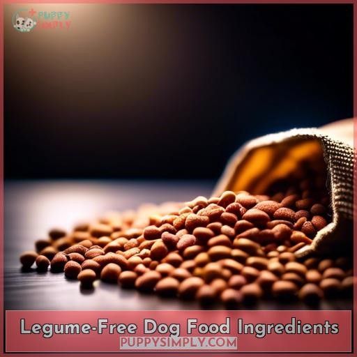 Legume-Free Dog Food Ingredients