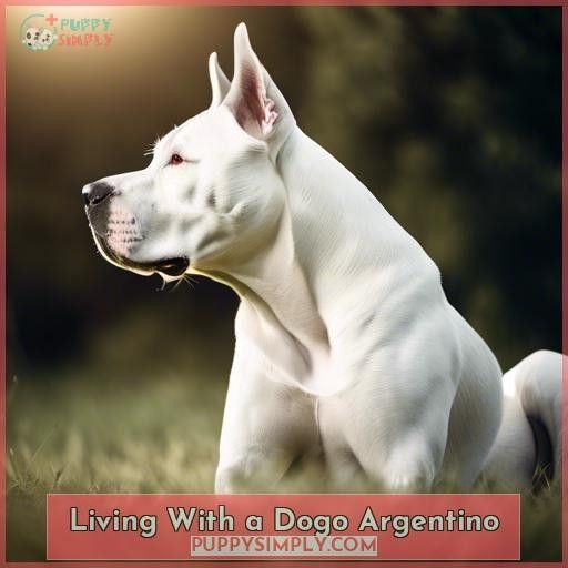 Living With a Dogo Argentino