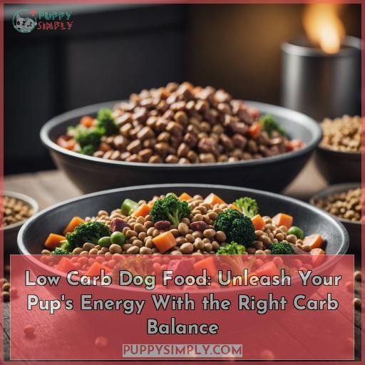low carb dog food