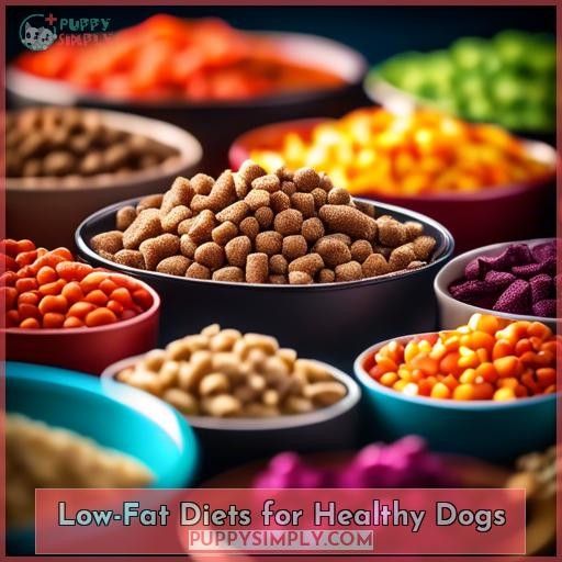 Low-Fat Diets for Healthy Dogs