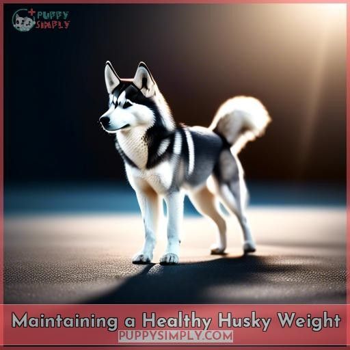 Maintaining a Healthy Husky Weight