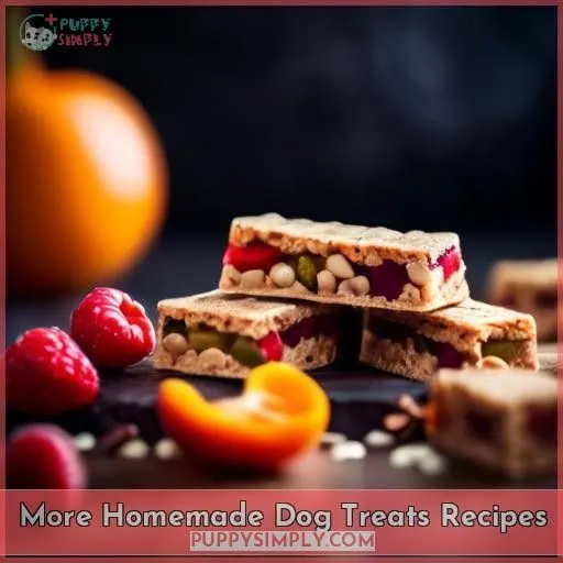 More Homemade Dog Treats Recipes