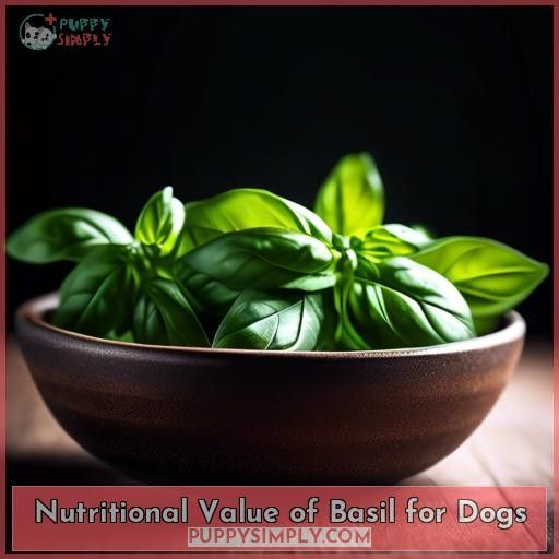 Nutritional Value of Basil for Dogs