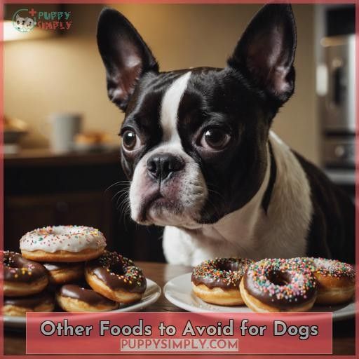 Other Foods to Avoid for Dogs