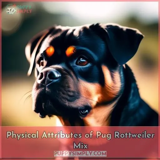 Physical Attributes of Pug Rottweiler Mix