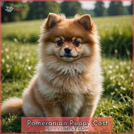 Pomeranian Puppy Cost