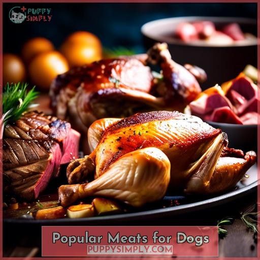 Popular Meats for Dogs