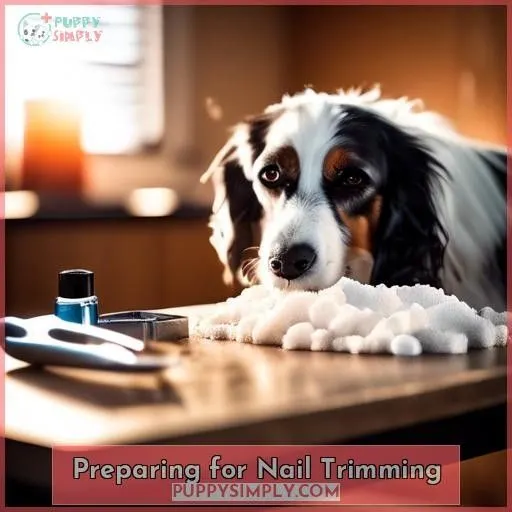 Preparing for Nail Trimming
