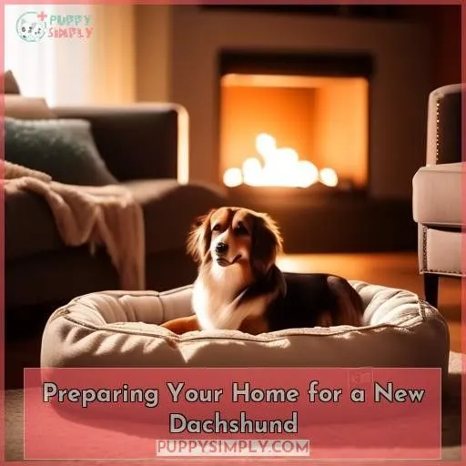 Preparing Your Home for a New Dachshund