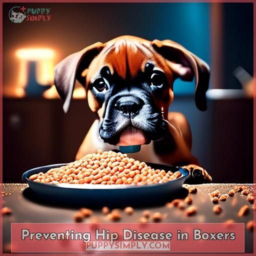 Preventing Hip Disease in Boxers