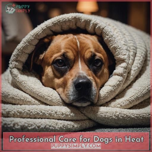 Professional Care for Dogs in Heat