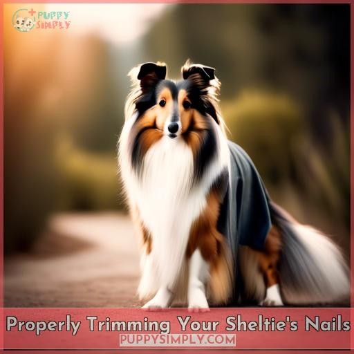Properly Trimming Your Sheltie