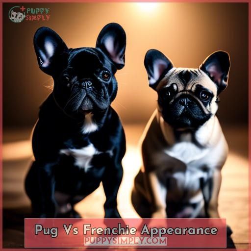 Pug Vs Frenchie Appearance