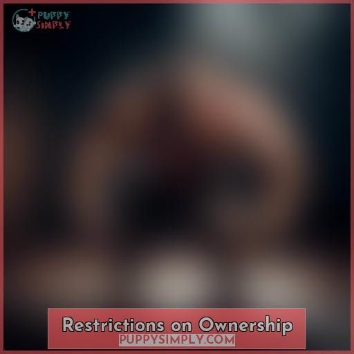 Restrictions on Ownership