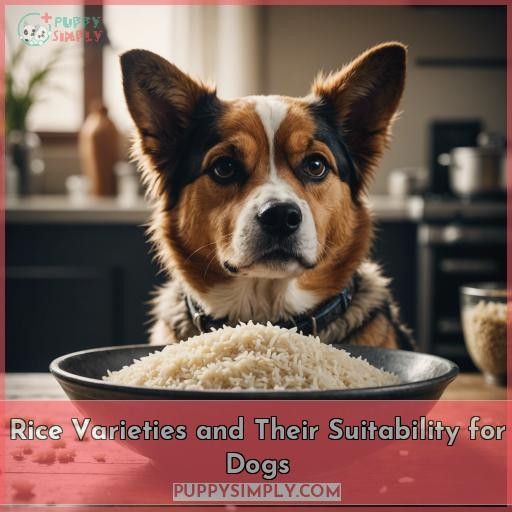 Rice Varieties and Their Suitability for Dogs