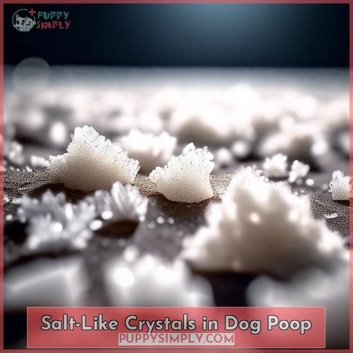 Salt-Like Crystals in Dog Poop