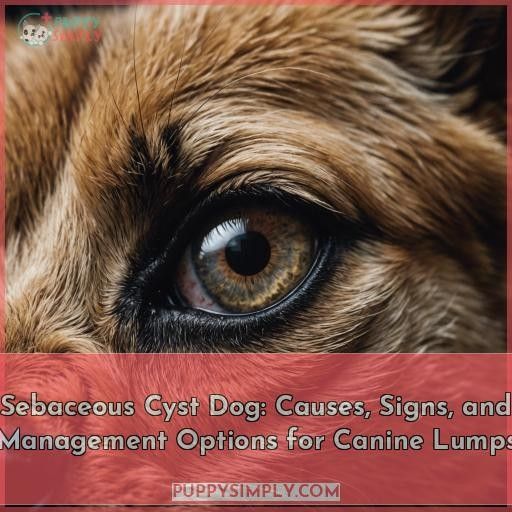sebaceous cyst dog