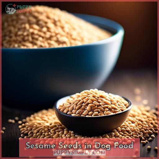 Sesame Seeds in Dog Food