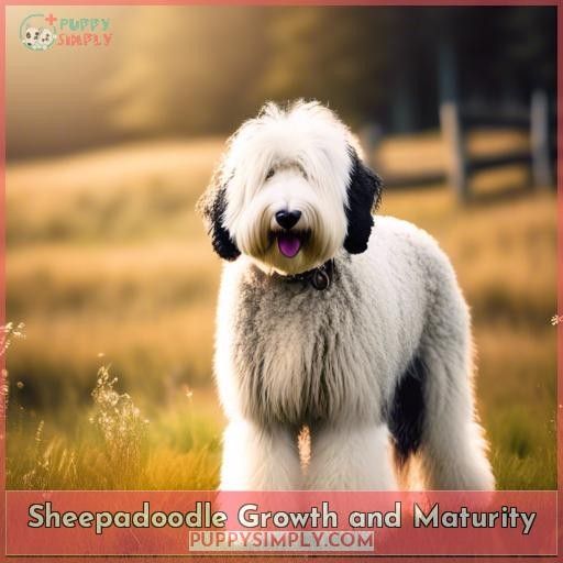 Sheepadoodle Growth and Maturity