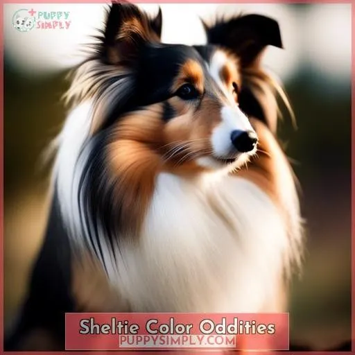 Sheltie Color Oddities