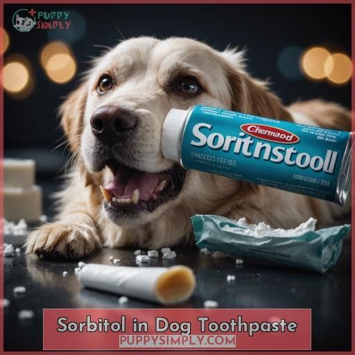 Sorbitol in Dog Toothpaste