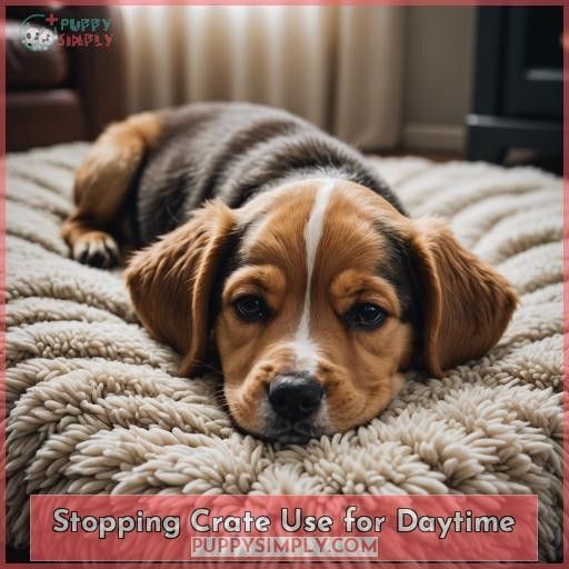 Stopping Crate Use for Daytime Stopping Crate Use for Daytime