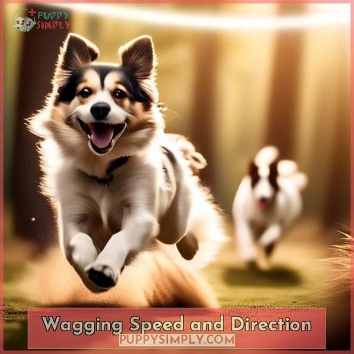 Wagging Speed and Direction