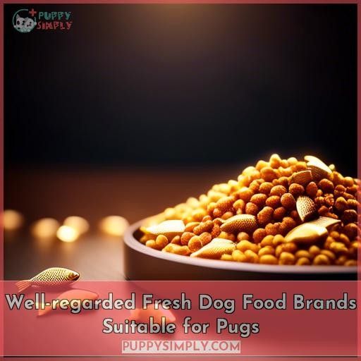 Well-regarded Fresh Dog Food Brands Suitable for Pugs