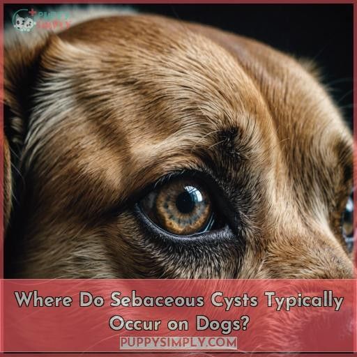 Where Do Sebaceous Cysts Typically Occur on Dogs