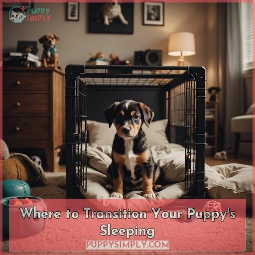 Where to Transition Your Puppy