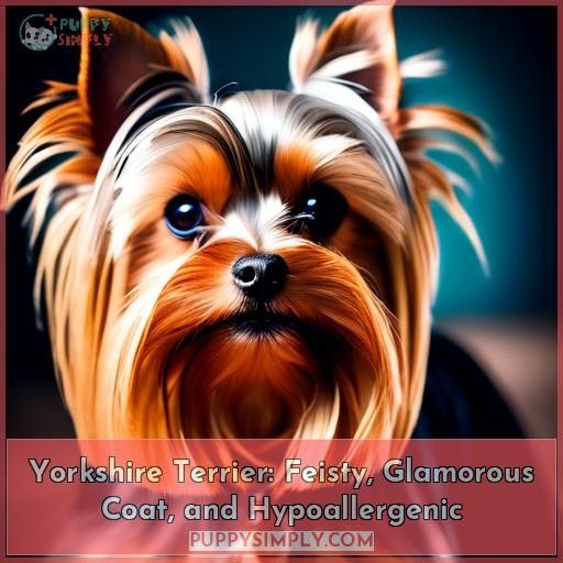 Yorkshire Terrier: Feisty, Glamorous Coat, and Hypoallergenic