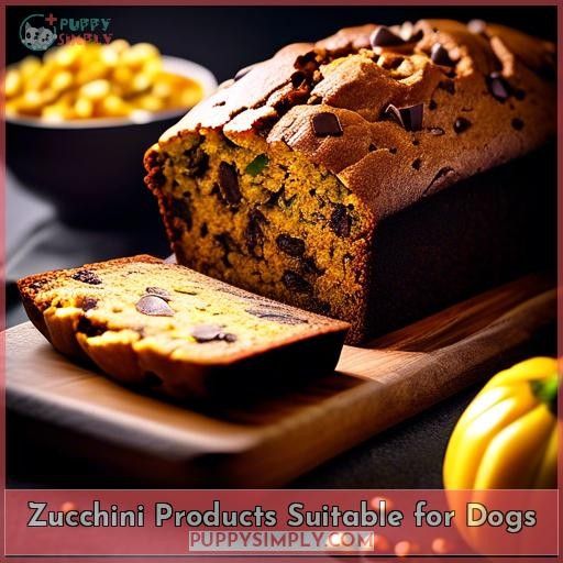 Zucchini Products Suitable for Dogs