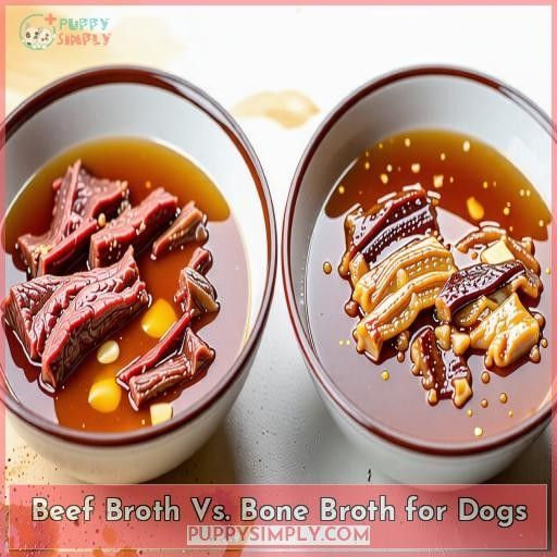 Beef Broth Vs. Bone Broth for Dogs