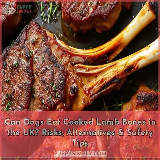 can dogs eat cooked lamb bones uk