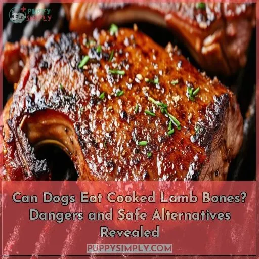 can dogs eat cooked lamb bones