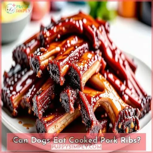 Can Dogs Eat Cooked Pork Ribs