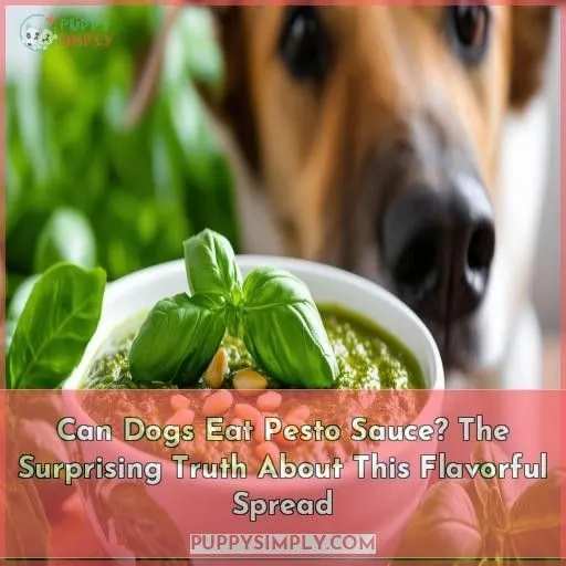 can dogs eat pesto sauce