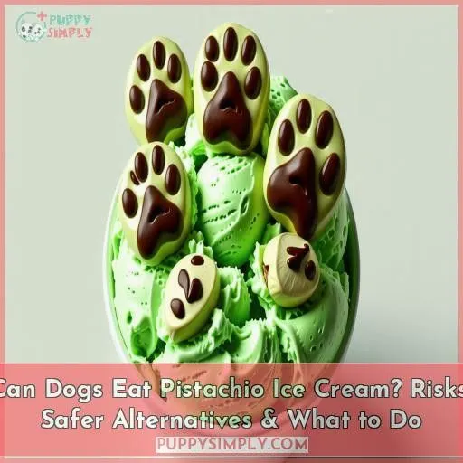 can dogs eat pistachio ice cream