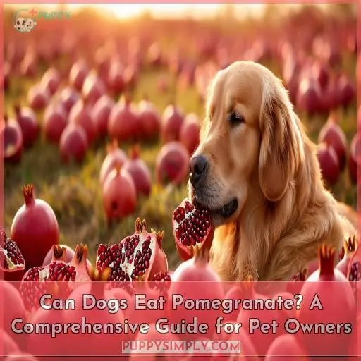 can dogs eat pomegranite