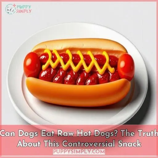 can dogs eat raw hot dogs