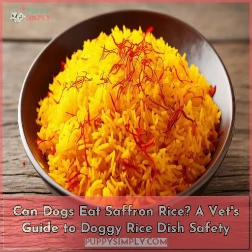 can dogs eat saffron rice