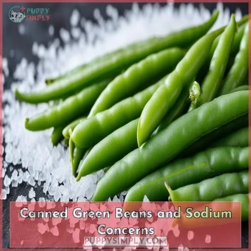 Canned Green Beans and Sodium Concerns