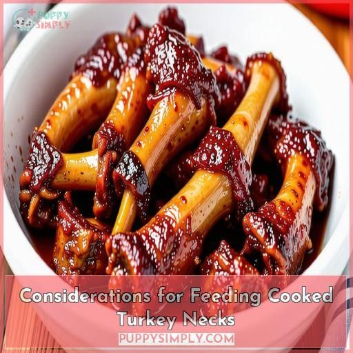 Considerations for Feeding Cooked Turkey Necks