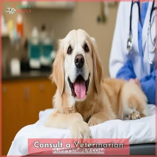 Consult a Veterinarian