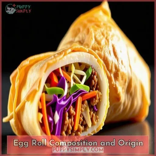 Egg Roll Composition and Origin