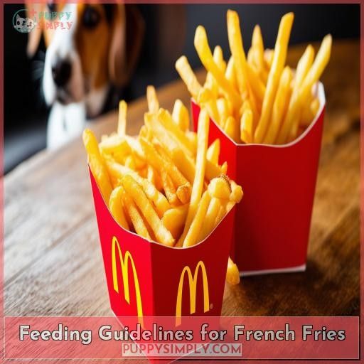 Feeding Guidelines for French Fries