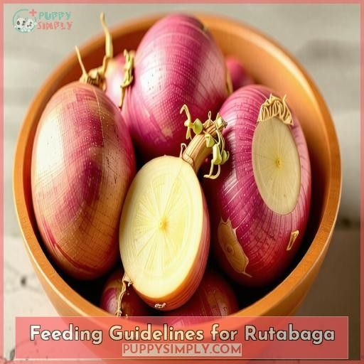 Feeding Guidelines for Rutabaga