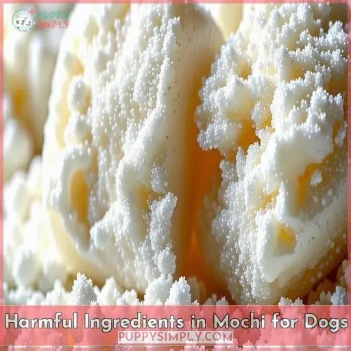 Harmful Ingredients in Mochi for Dogs