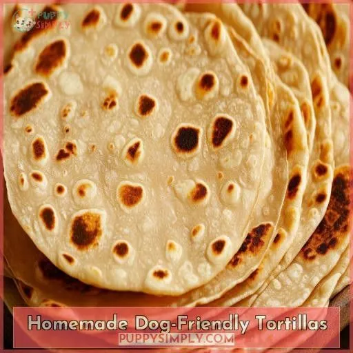 Homemade Dog-Friendly Tortillas