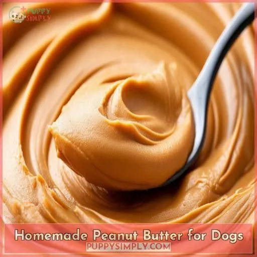 Homemade Peanut Butter for Dogs